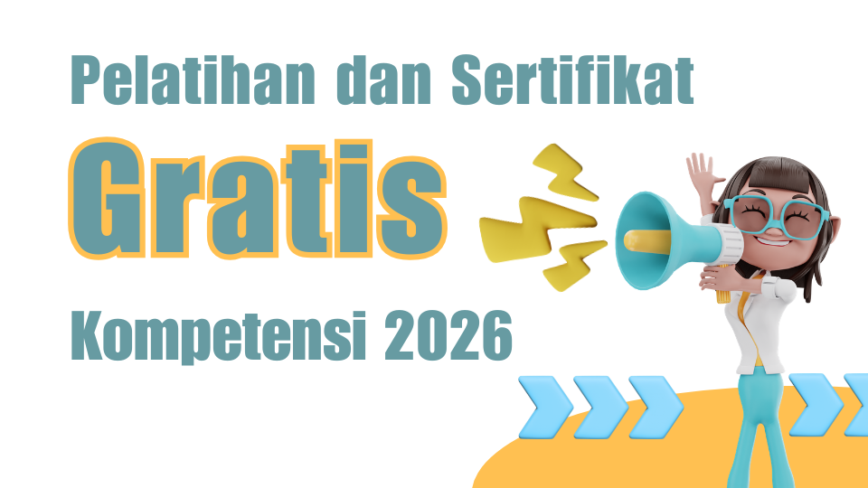 pelatihan gratis sertifikat 2026 untuk mahasiswa dan dosen